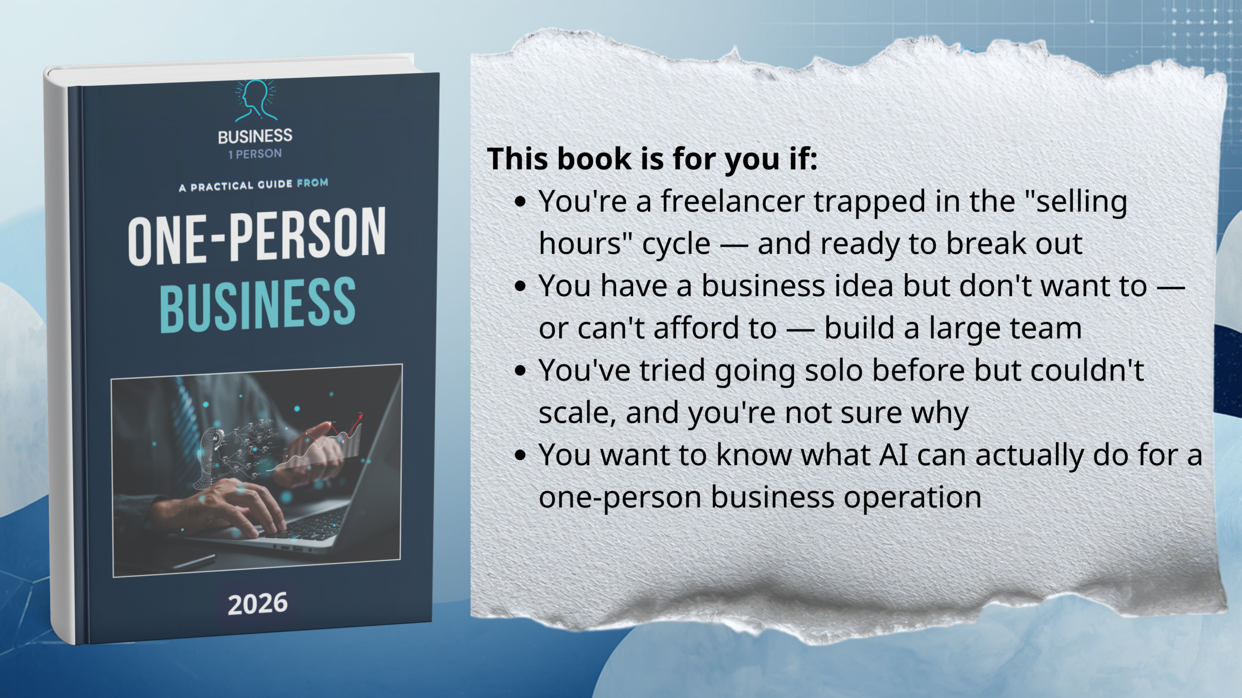 Book Cover - Business 1 Person 2026 - Detail